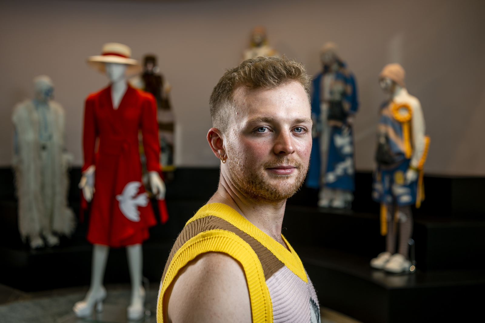 Pop-up Pol Vogels in centrale hal